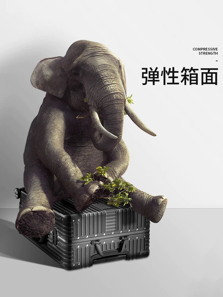 Black 3 in 1 suitcase