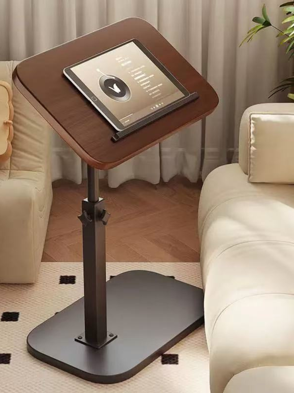 360° Rotating Adjustable Side Table