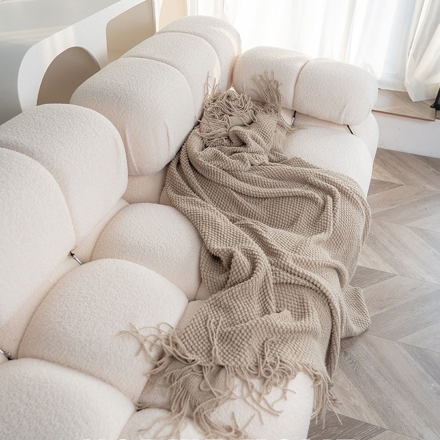 Beige blanket